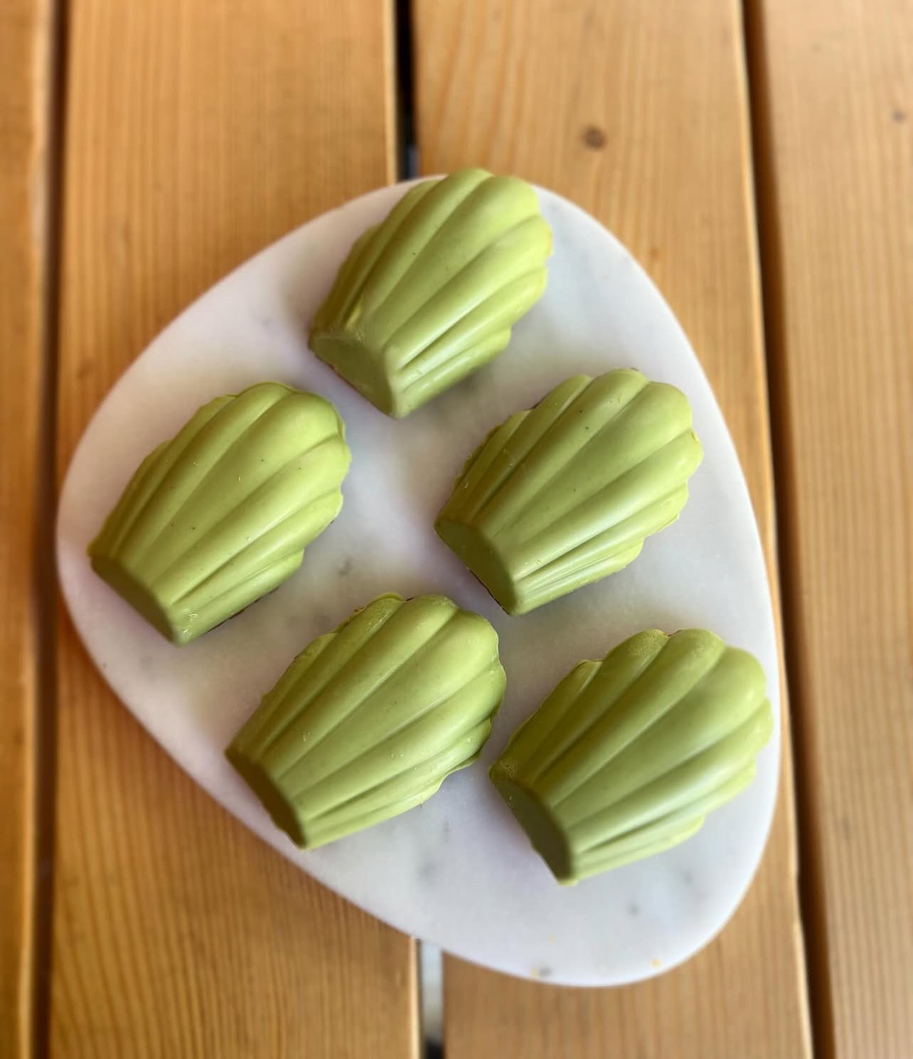 Matcha Madeleines